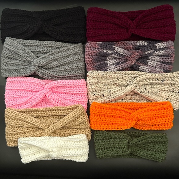 Pick Color & Style Crochet Head Bands - Picture 5 of 5